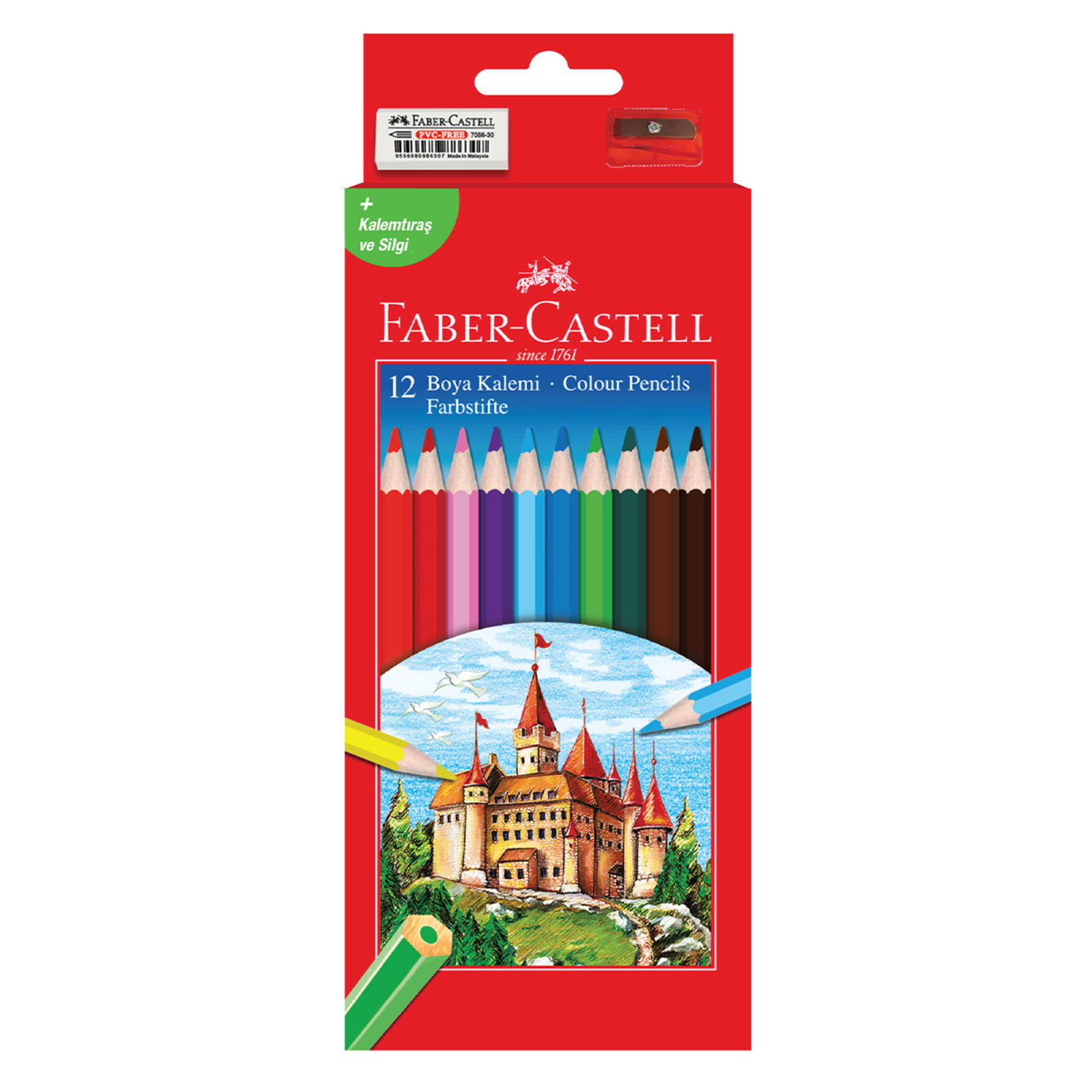 Faber-Castell Boya Kalemi 12'li